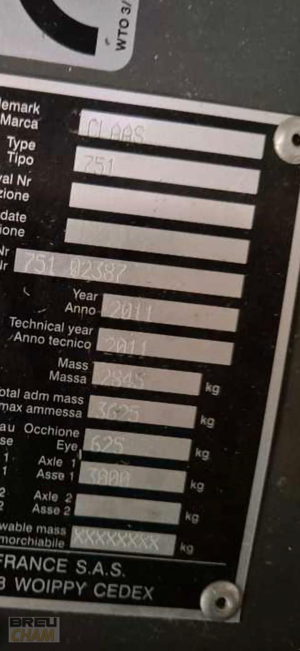 Rundballenpresse Türe ait CLAAS Variant 365 RC, Gebrauchtmaschine içinde Cham (resim 7)