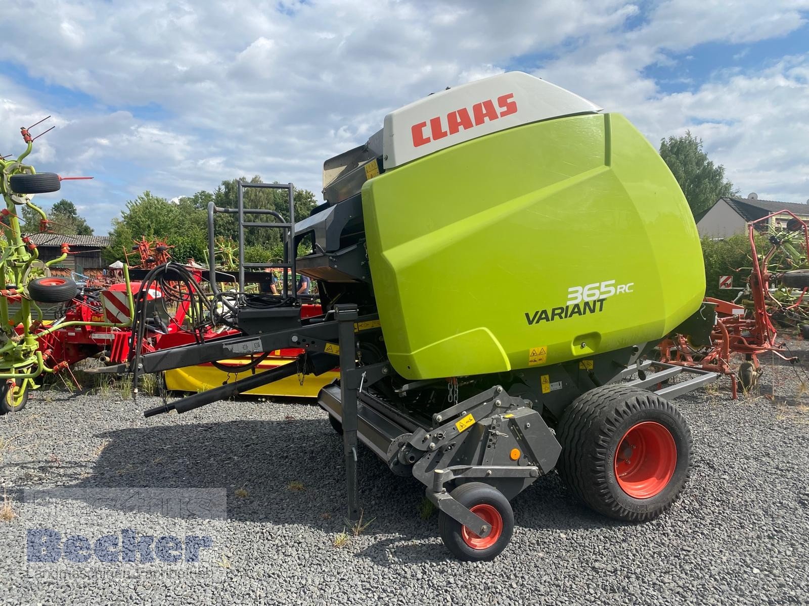 Rundballenpresse типа CLAAS Variant 365 RC, Gebrauchtmaschine в Weimar-Niederwalgern (Фотография 1)