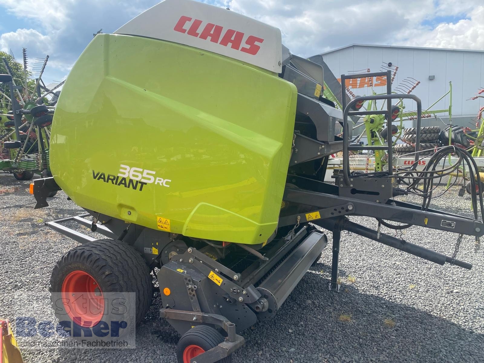 Rundballenpresse типа CLAAS Variant 365 RC, Gebrauchtmaschine в Weimar-Niederwalgern (Фотография 7)