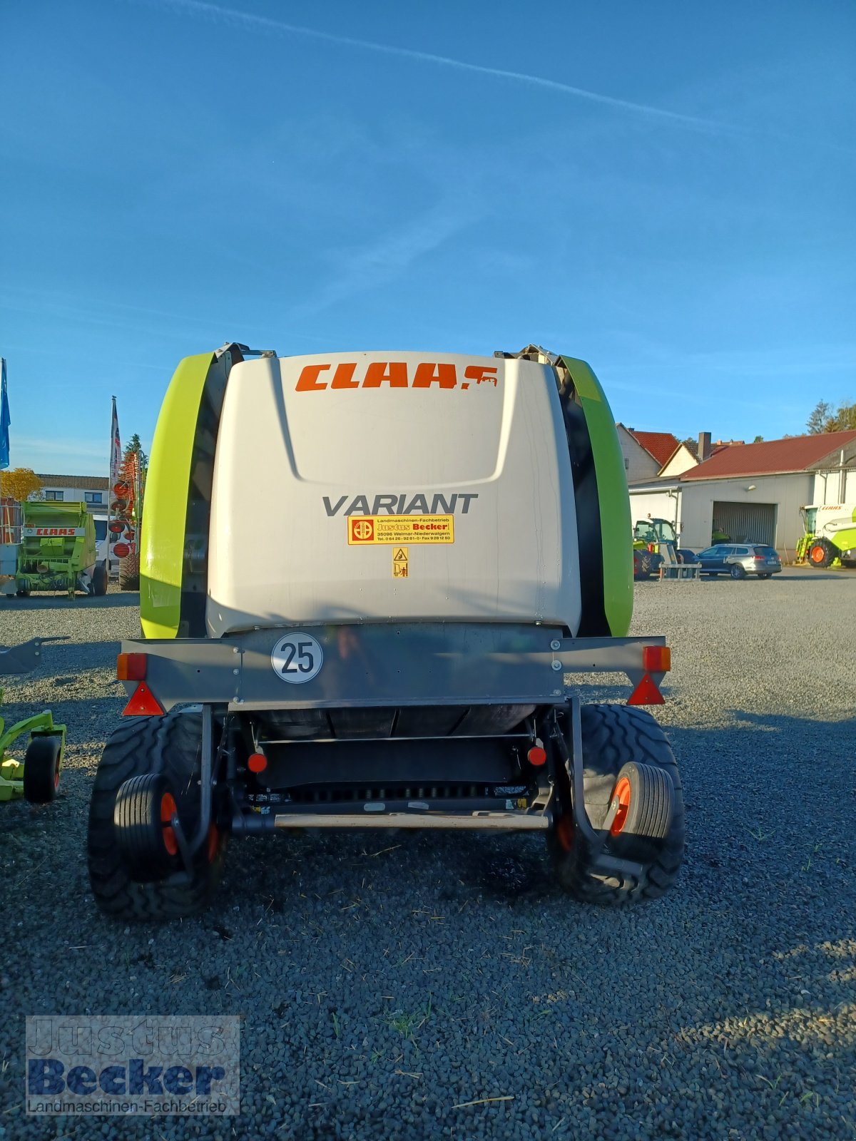 Rundballenpresse typu CLAAS Variant 365 RC, Gebrauchtmaschine v Weimar-Niederwalgern (Obrázok 7)