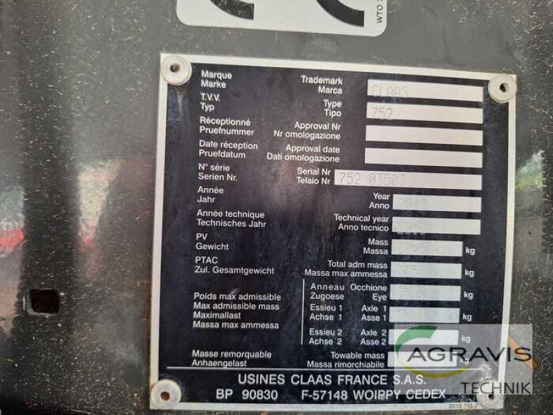 Rundballenpresse του τύπου CLAAS VARIANT 380 RC, Gebrauchtmaschine σε Meschede (Φωτογραφία 14)