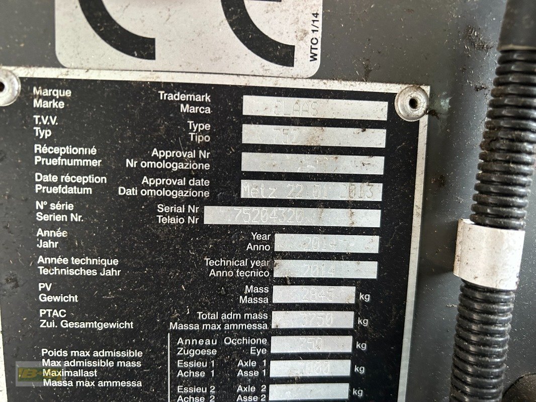 Rundballenpresse типа CLAAS VARIANT 380 RC, Gebrauchtmaschine в Grabow (Фотография 9)