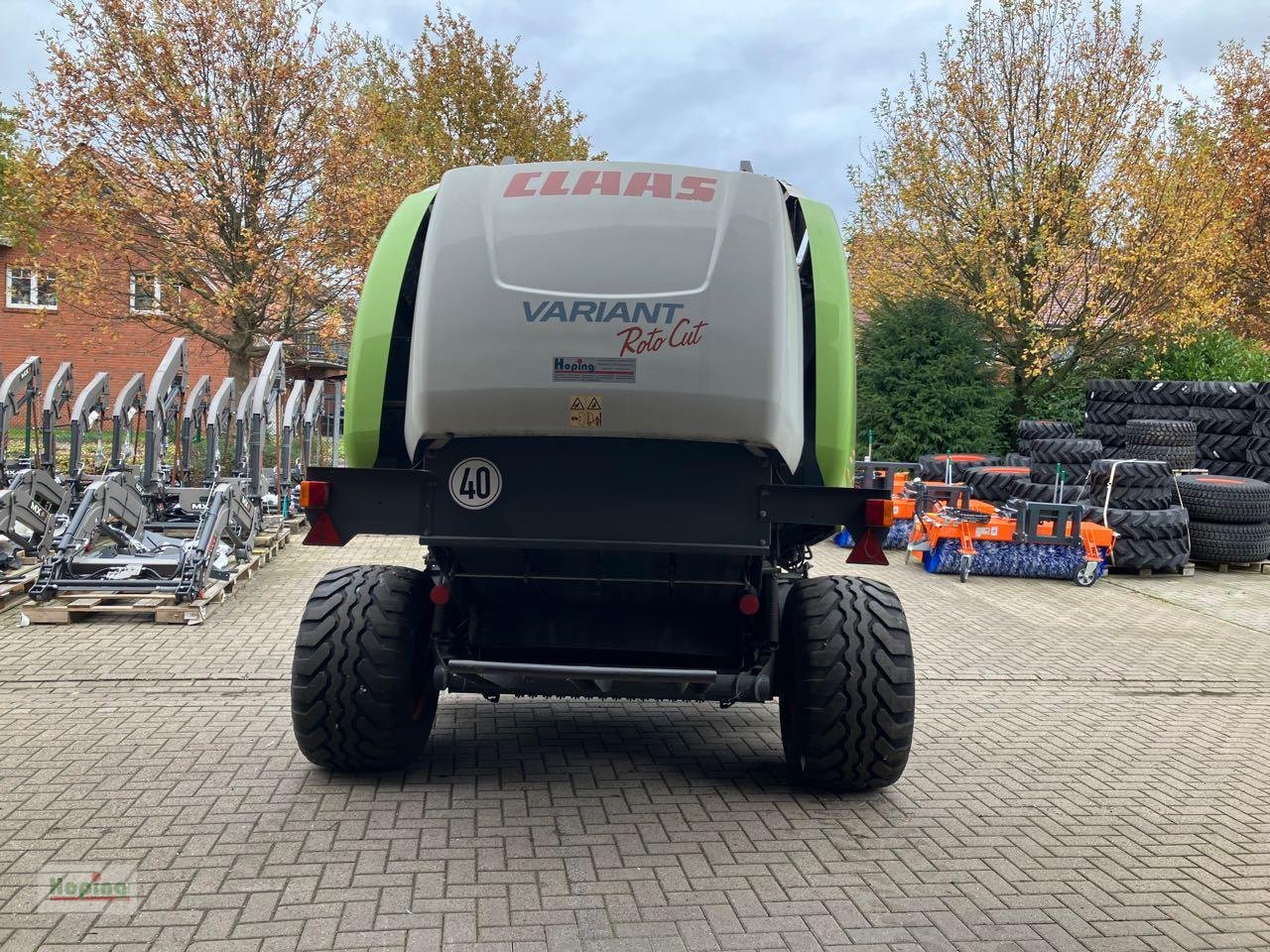 Rundballenpresse tip CLAAS Variant 385, Gebrauchtmaschine in Bakum (Poză 3)