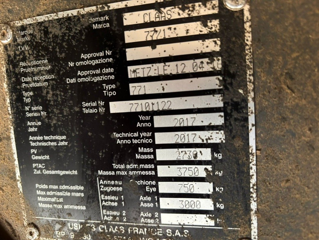 Rundballenpresse des Typs CLAAS Variant 470, Gebrauchtmaschine in Ebeleben (Bild 11)