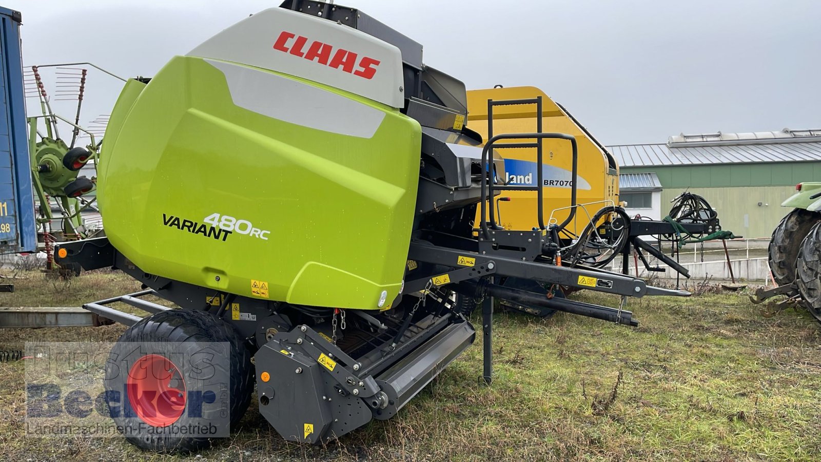 Rundballenpresse Türe ait CLAAS VARIANT 480 RC PRO, Gebrauchtmaschine içinde Weimar-Niederwalgern (resim 1)