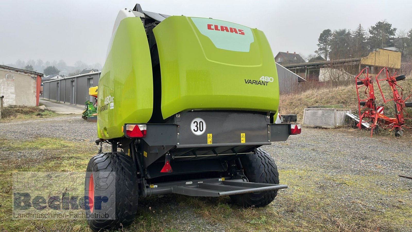 Rundballenpresse Türe ait CLAAS VARIANT 480 RC PRO, Gebrauchtmaschine içinde Weimar-Niederwalgern (resim 4)