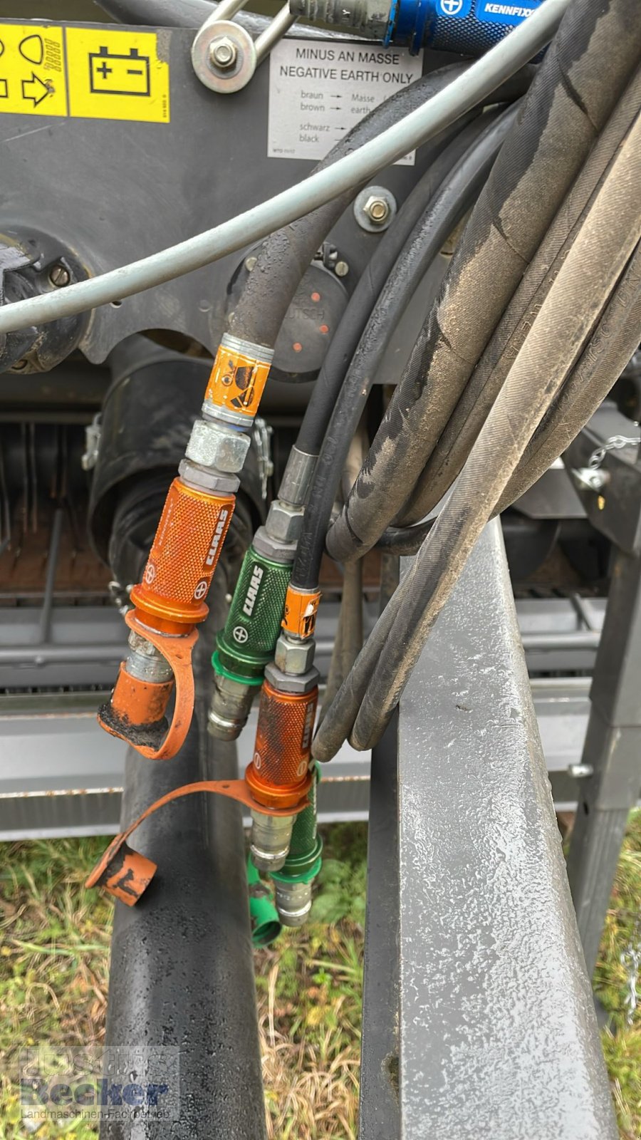 Rundballenpresse Türe ait CLAAS VARIANT 480 RC PRO, Gebrauchtmaschine içinde Weimar-Niederwalgern (resim 6)