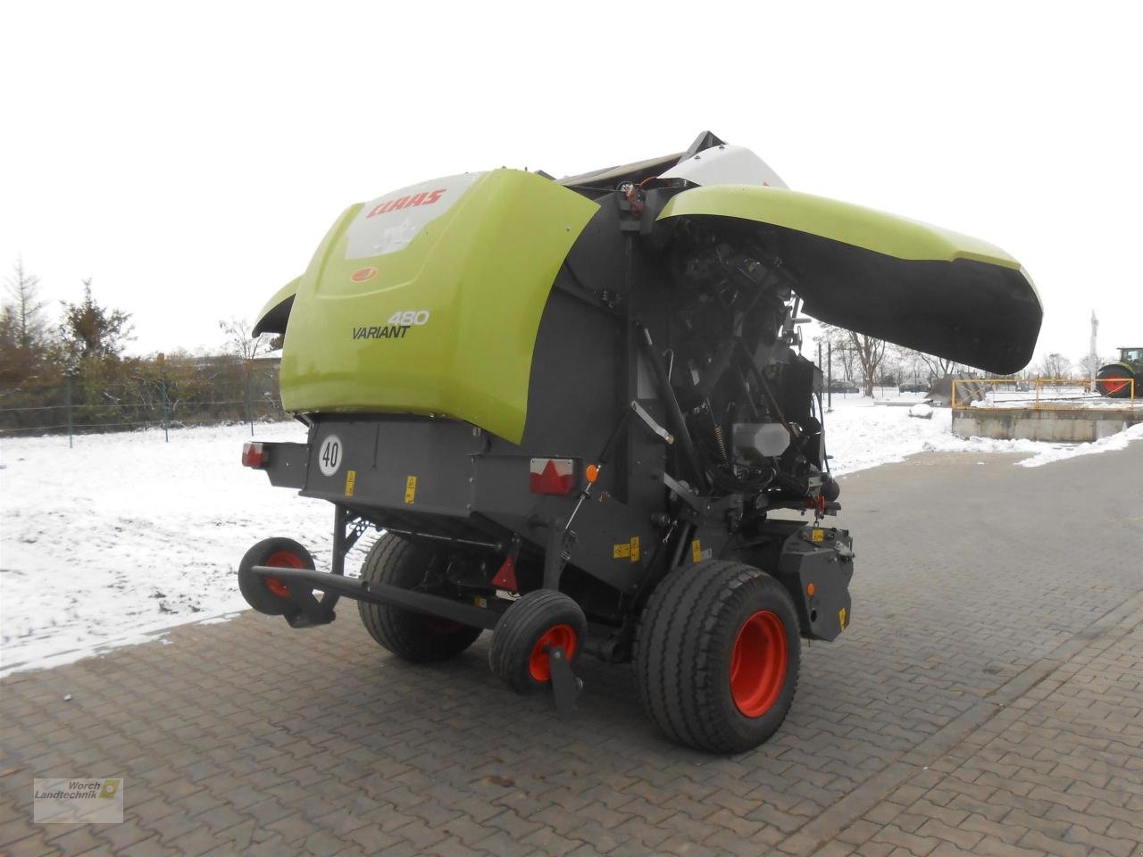 Rundballenpresse of the type CLAAS Variant 480 RC Pro, Gebrauchtmaschine in Schora (Picture 4)
