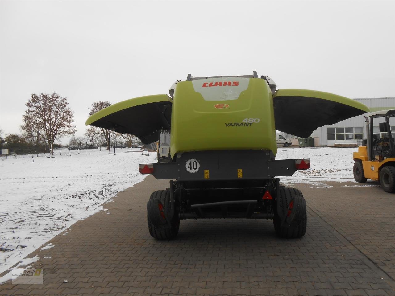 Rundballenpresse типа CLAAS Variant 480 RC Pro, Gebrauchtmaschine в Schora (Фотография 5)