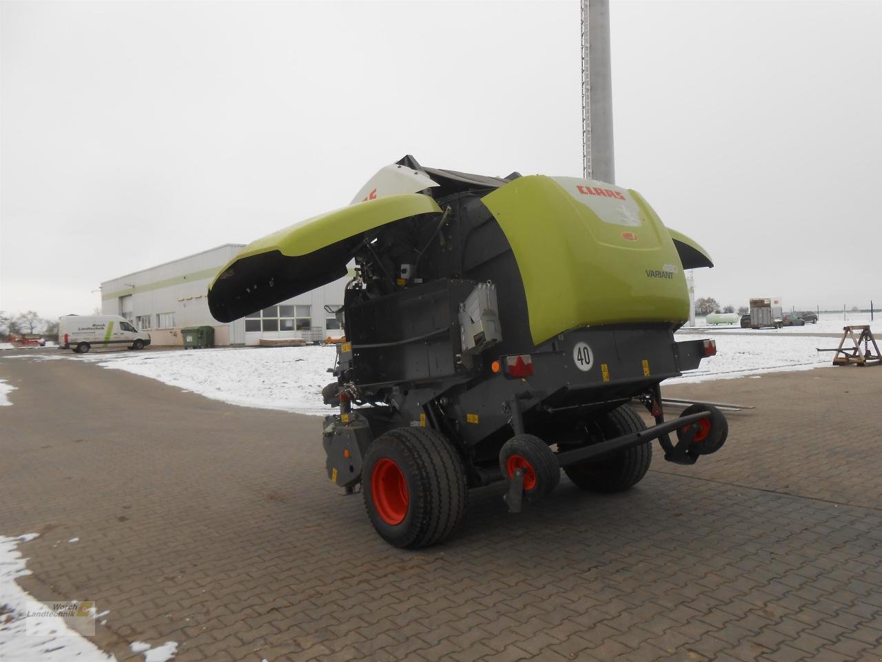 Rundballenpresse of the type CLAAS Variant 480 RC Pro, Gebrauchtmaschine in Schora (Picture 7)