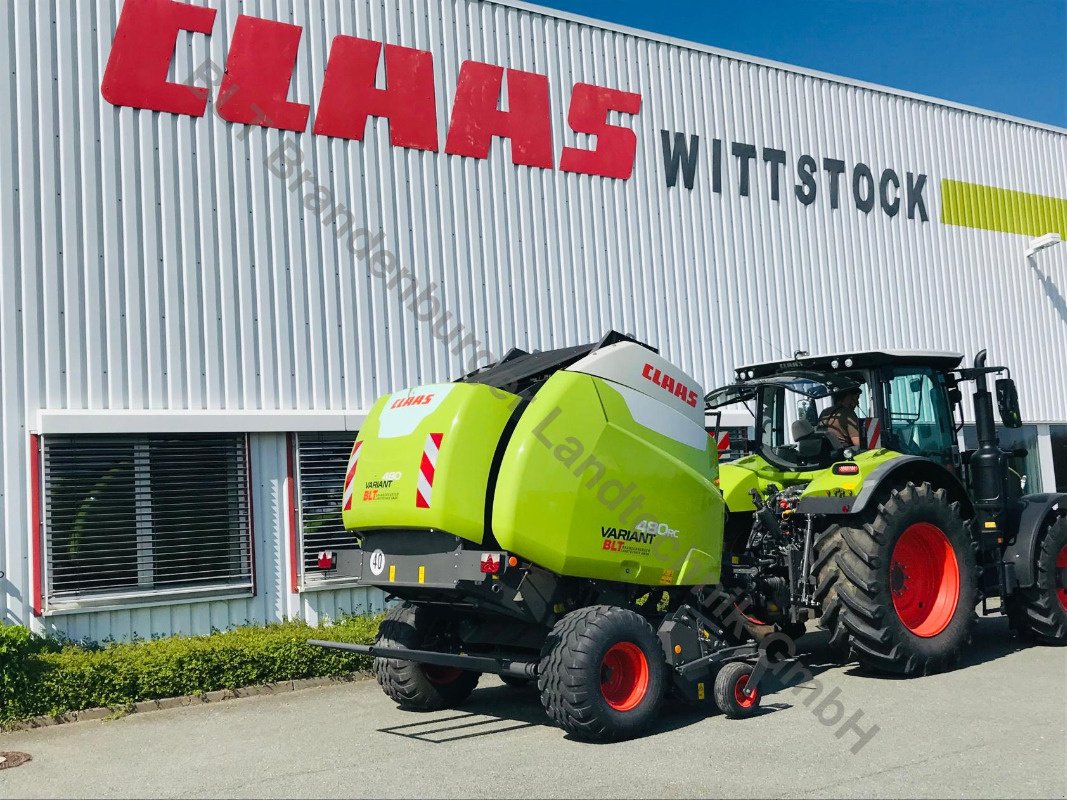 Rundballenpresse des Typs CLAAS Variant 480 RC Trend, Gebrauchtmaschine in Heiligengrabe OT Liebenthal (Bild 7)