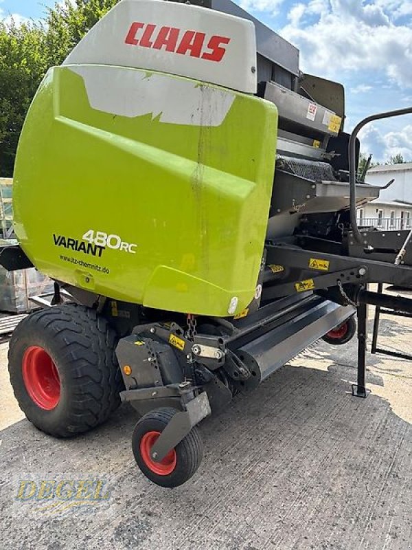 Rundballenpresse του τύπου CLAAS Variant 480 RC, Gebrauchtmaschine σε Feilitzsch (Φωτογραφία 6)
