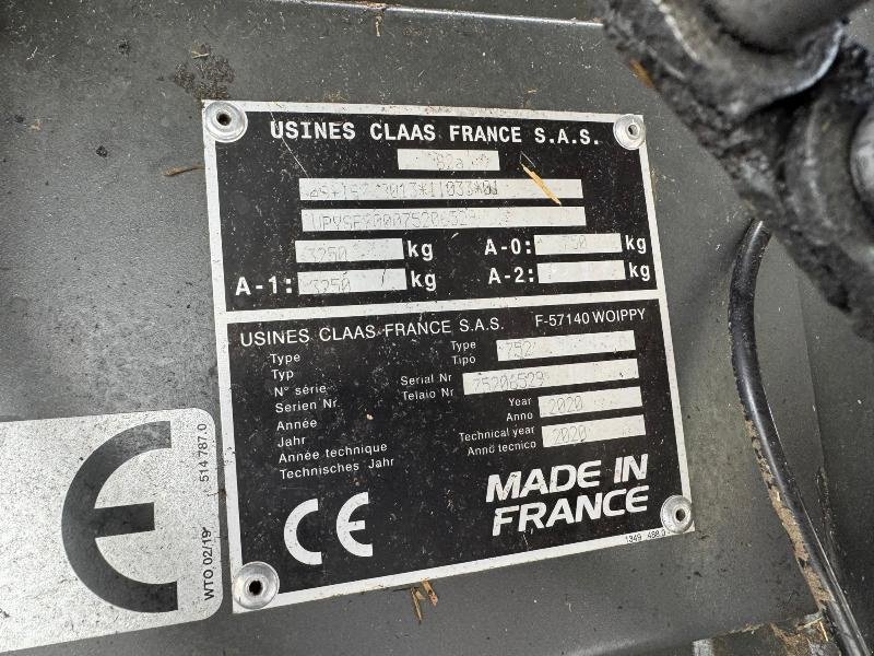 Rundballenpresse typu CLAAS VARIANT 480RF, Gebrauchtmaschine v Wargnies Le Grand (Obrázek 9)