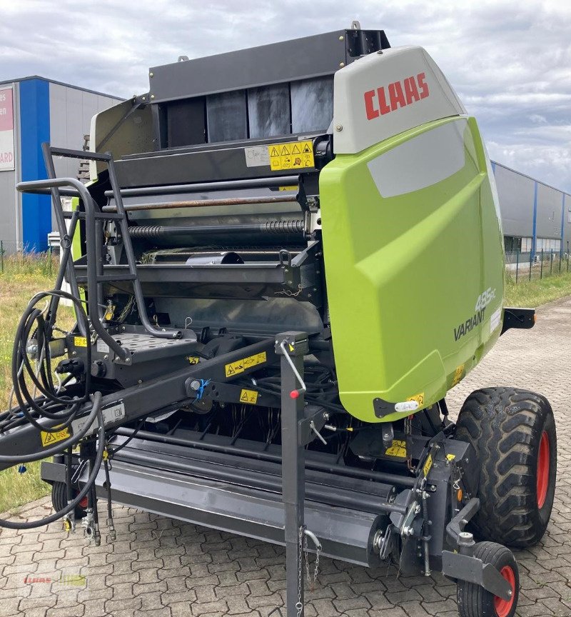 Rundballenpresse Türe ait CLAAS Variant 485 RC PRO, Gebrauchtmaschine içinde Schwülper (resim 4)