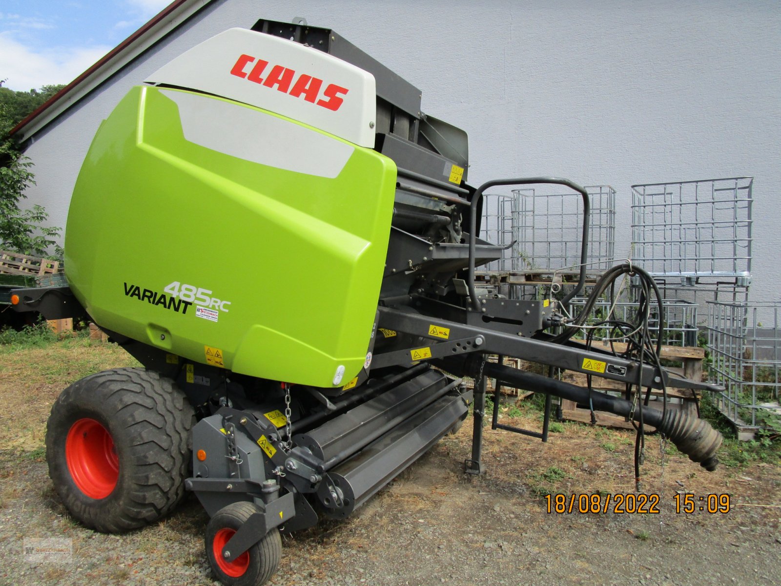 Rundballenpresse des Typs CLAAS VARIANT 485 RC PRO, Gebrauchtmaschine in Niederkirchen (Bild 3)