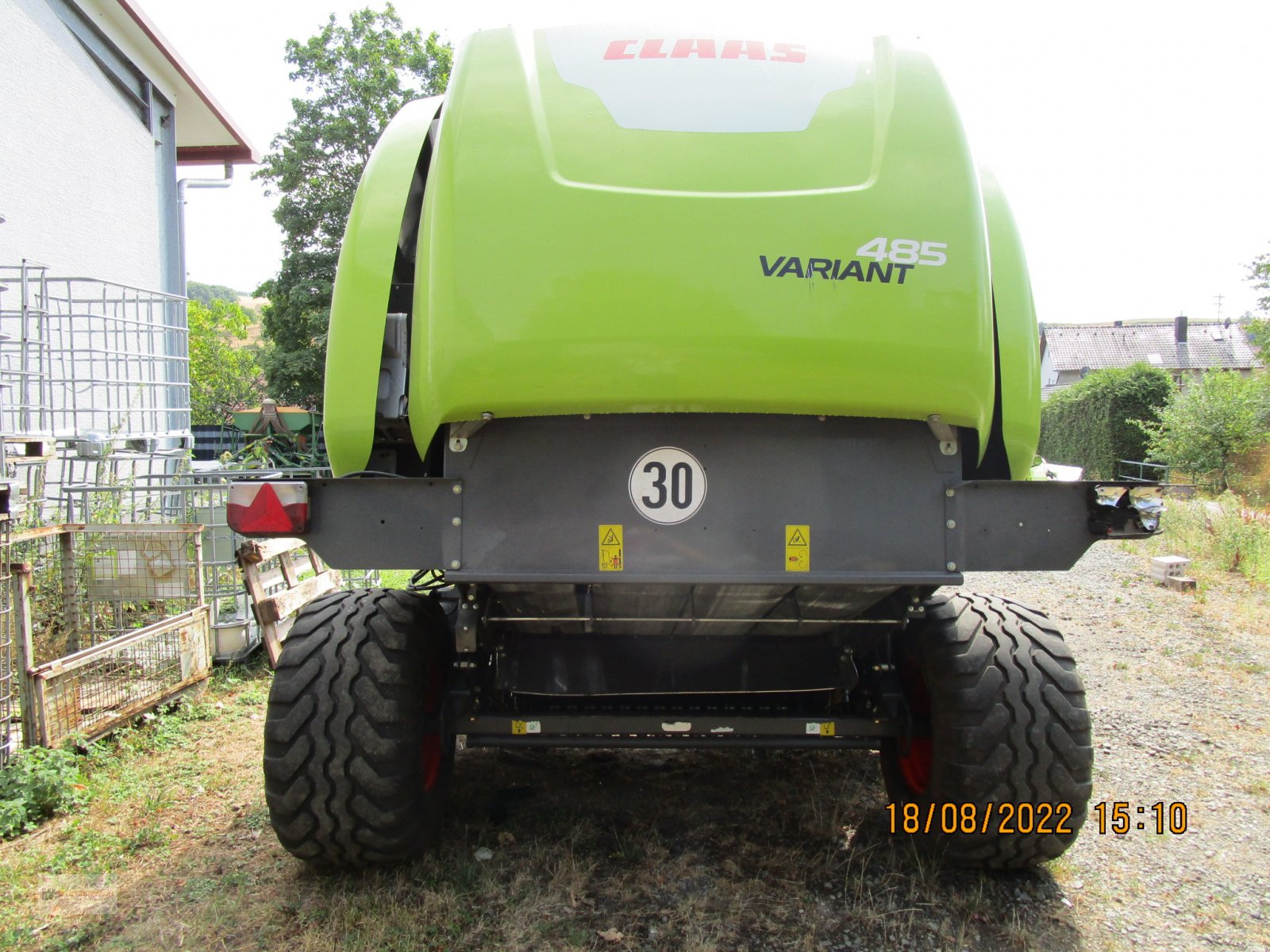 Rundballenpresse типа CLAAS VARIANT 485 RC PRO, Gebrauchtmaschine в Niederkirchen (Фотография 4)