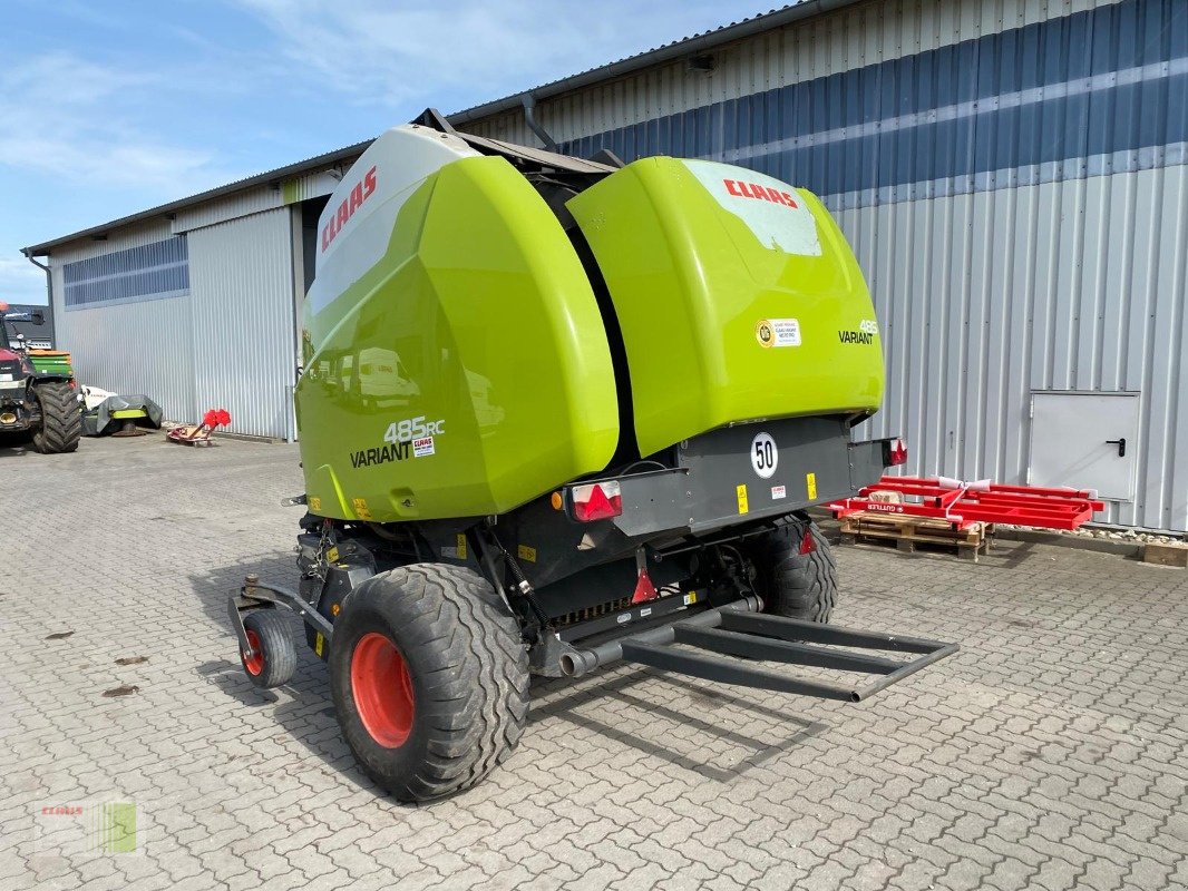 Rundballenpresse of the type CLAAS VARIANT 485 RC, Gebrauchtmaschine in Risum-Lindholm (Picture 4)
