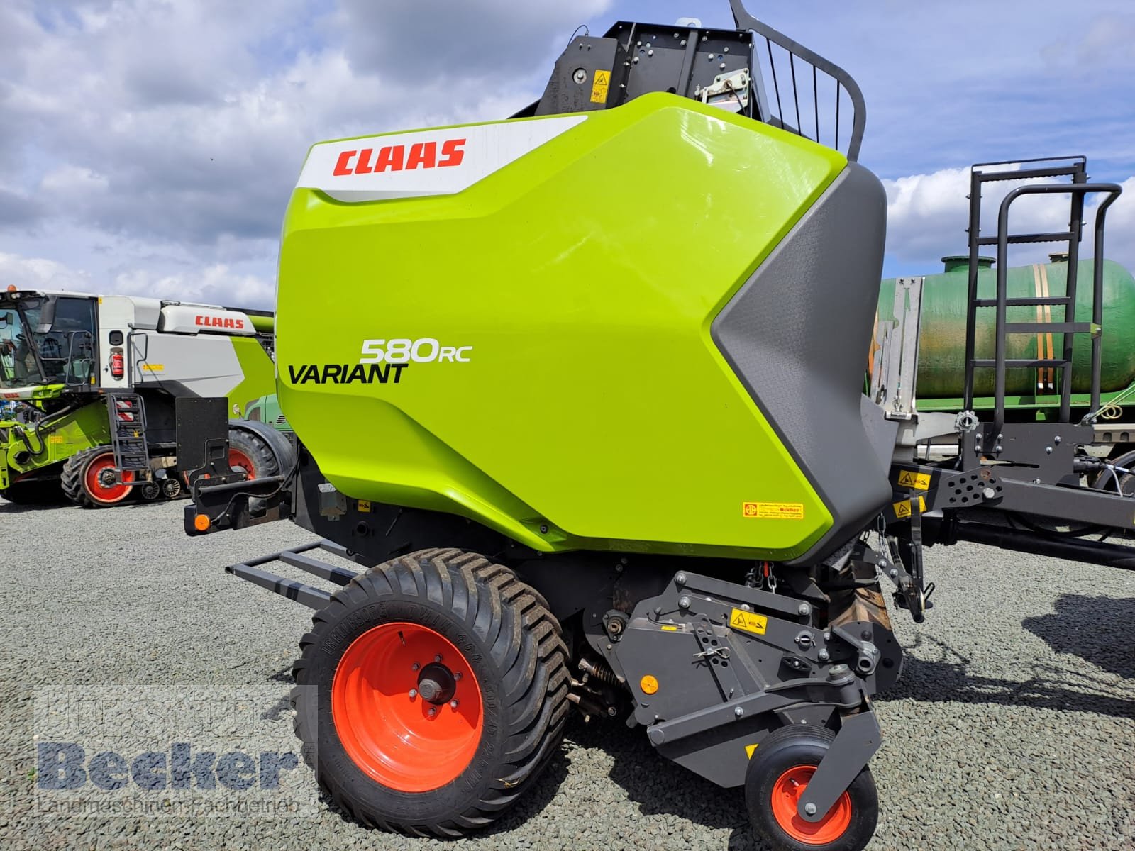 Rundballenpresse του τύπου CLAAS Variant 580 RC, Gebrauchtmaschine σε Weimar-Niederwalgern (Φωτογραφία 1)