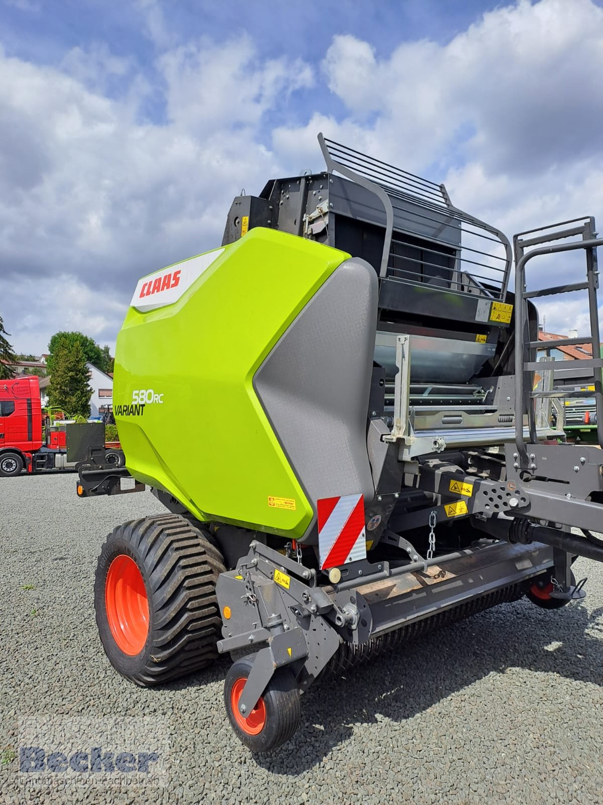 Rundballenpresse του τύπου CLAAS Variant 580 RC, Gebrauchtmaschine σε Weimar-Niederwalgern (Φωτογραφία 3)