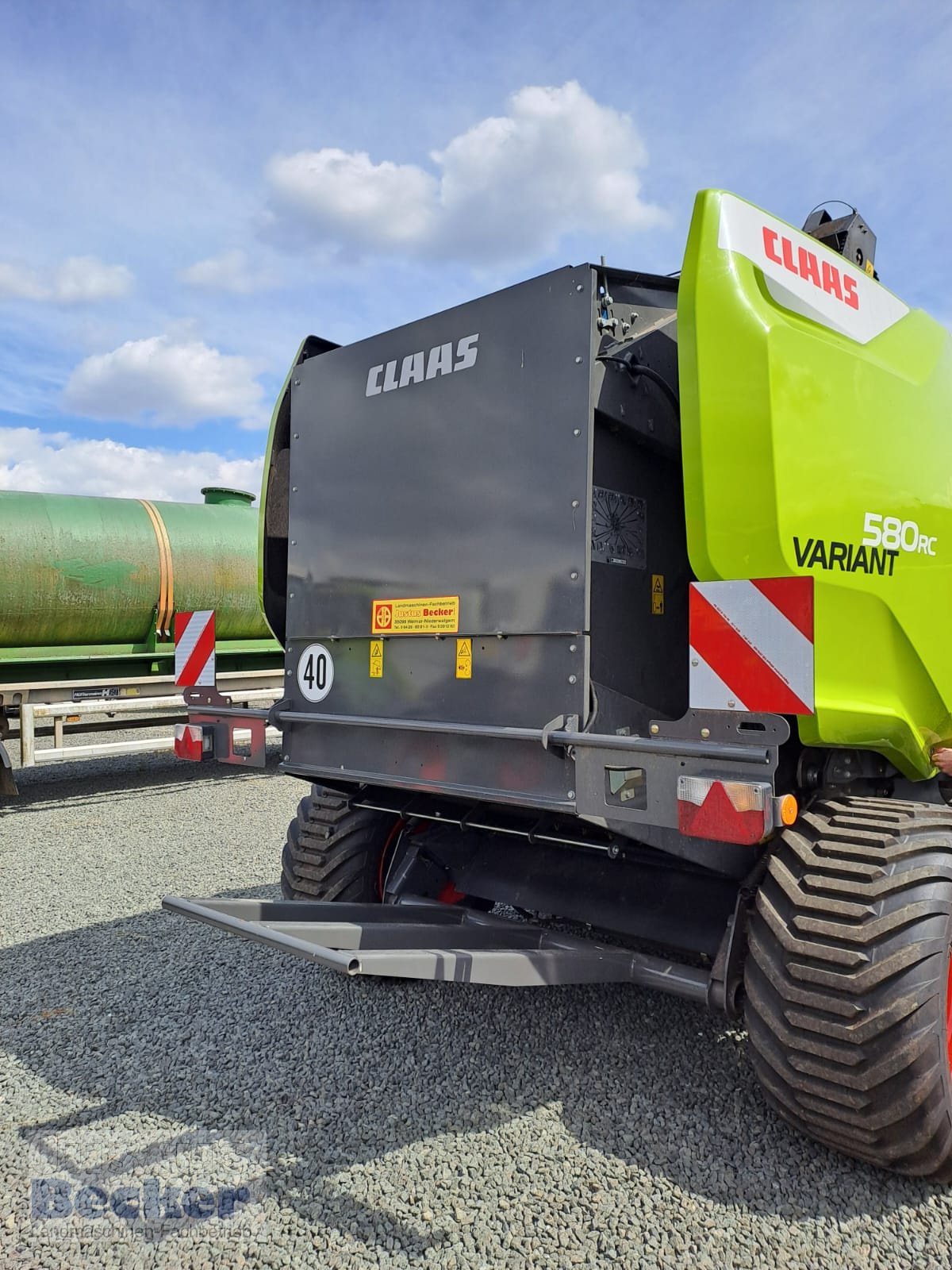 Rundballenpresse του τύπου CLAAS Variant 580 RC, Gebrauchtmaschine σε Weimar-Niederwalgern (Φωτογραφία 4)