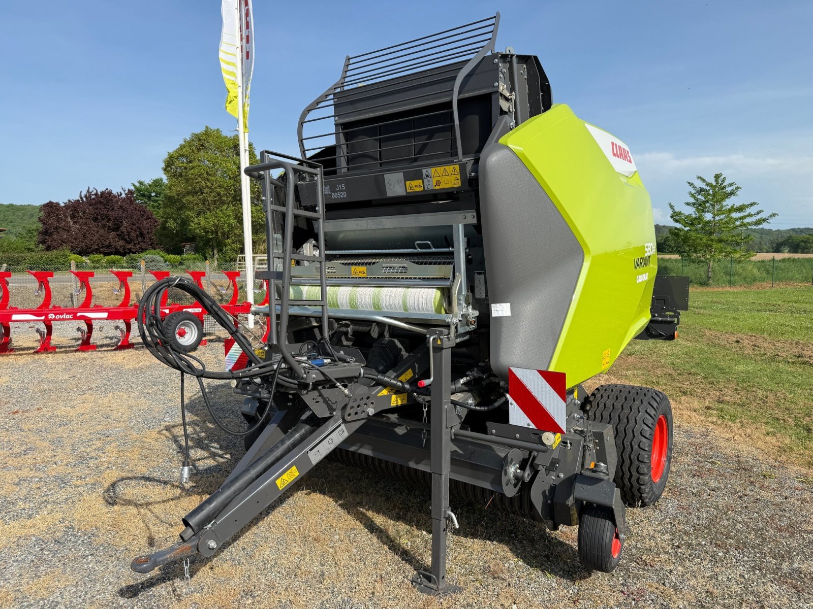 Rundballenpresse za tip CLAAS VARIANT 580 RF, Gebrauchtmaschine u ST ELIX THEUX (Slika 5)