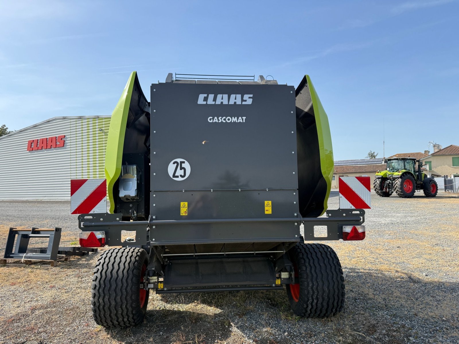 Rundballenpresse del tipo CLAAS VARIANT 580 RF, Gebrauchtmaschine en ST ELIX THEUX (Imagen 4)