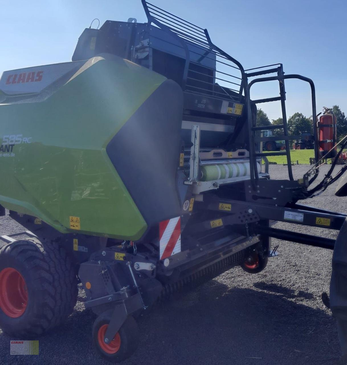 Rundballenpresse a típus CLAAS VARIANT 585 RC PRO, nur 520 Ballen !, Gebrauchtmaschine ekkor: Westerstede (Kép 4)