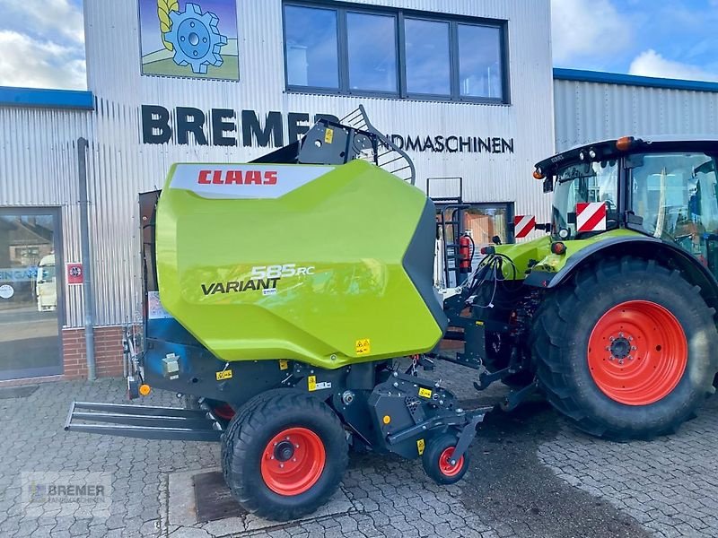 Rundballenpresse a típus CLAAS VARIANT 585 RC PRO  Vorführmaschine, D=0,90 bis 1,80 m,, Vorführmaschine ekkor: Asendorf (Kép 1)