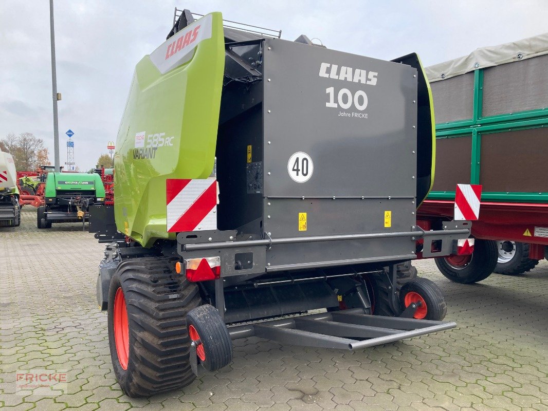 Rundballenpresse типа CLAAS Variant 585 RC PRO, Gebrauchtmaschine в Bockel - Gyhum (Фотография 8)