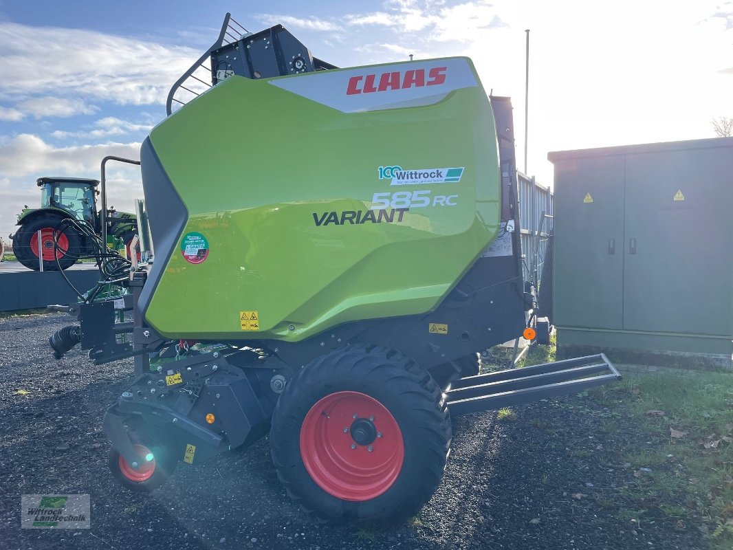Rundballenpresse типа CLAAS Variant 585 RC, Gebrauchtmaschine в Rhede / Brual (Фотография 4)