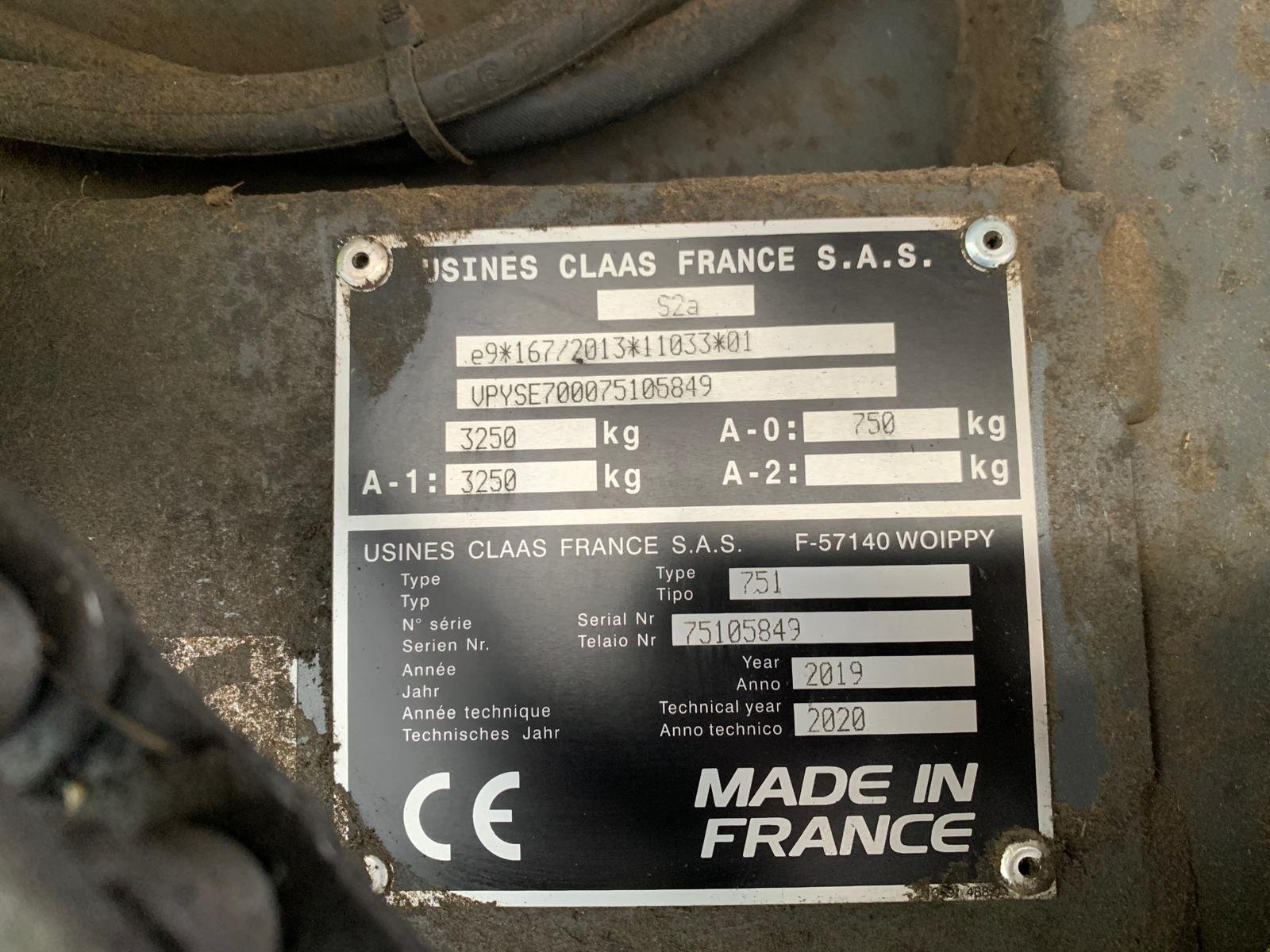 Rundballenpresse типа CLAAS VARIANT460 RF, Gebrauchtmaschine в SAINT GAUDENS (Фотография 9)