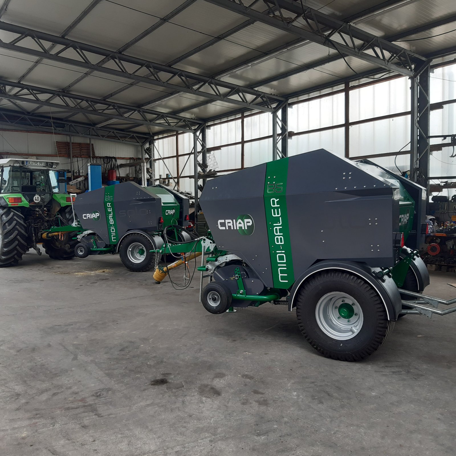 Rundballenpresse des Typs Criap Midi Baler 85, Neumaschine in Baumgarten (Bild 20)