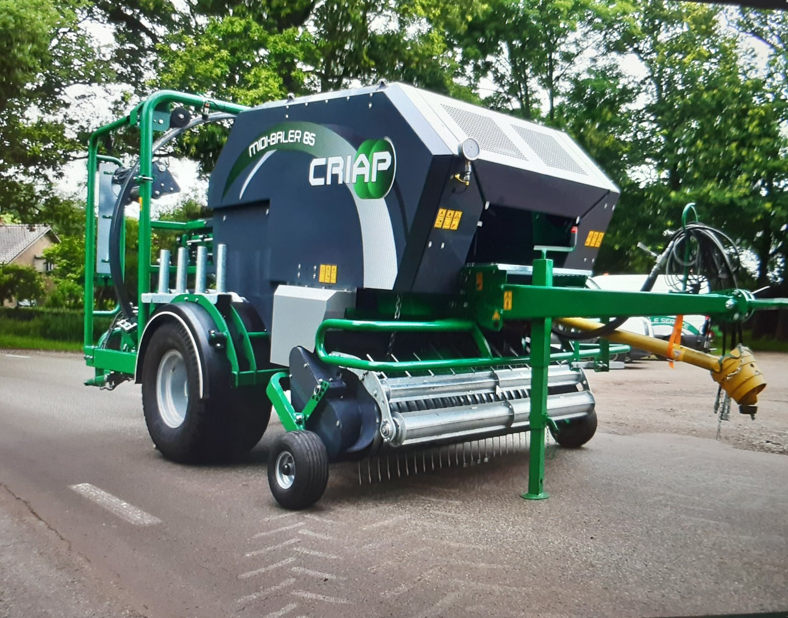 Rundballenpresse des Typs Criap Solo Rundballen Presse, Neumaschine in Baumgarten (Bild 7)