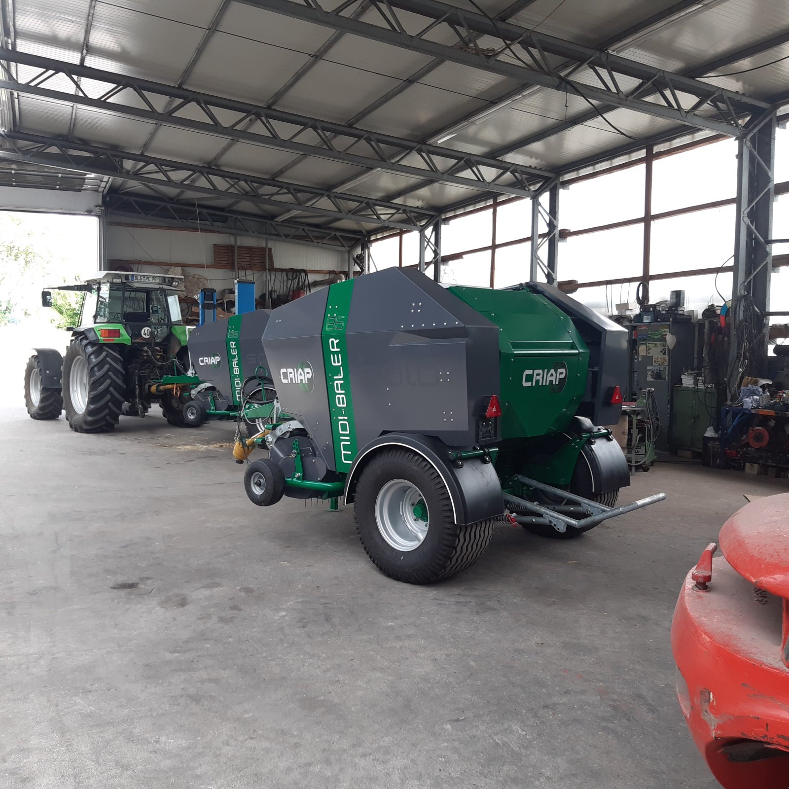 Rundballenpresse des Typs Criap Solo Rundballen Presse, Neumaschine in Baumgarten (Bild 3)