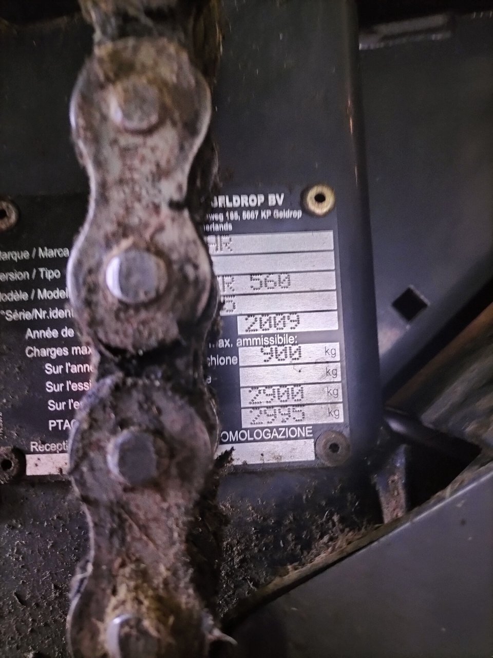 Rundballenpresse des Typs Deutz-Fahr 560, Gebrauchtmaschine in VARENNES VAUZELLES (Bild 8)