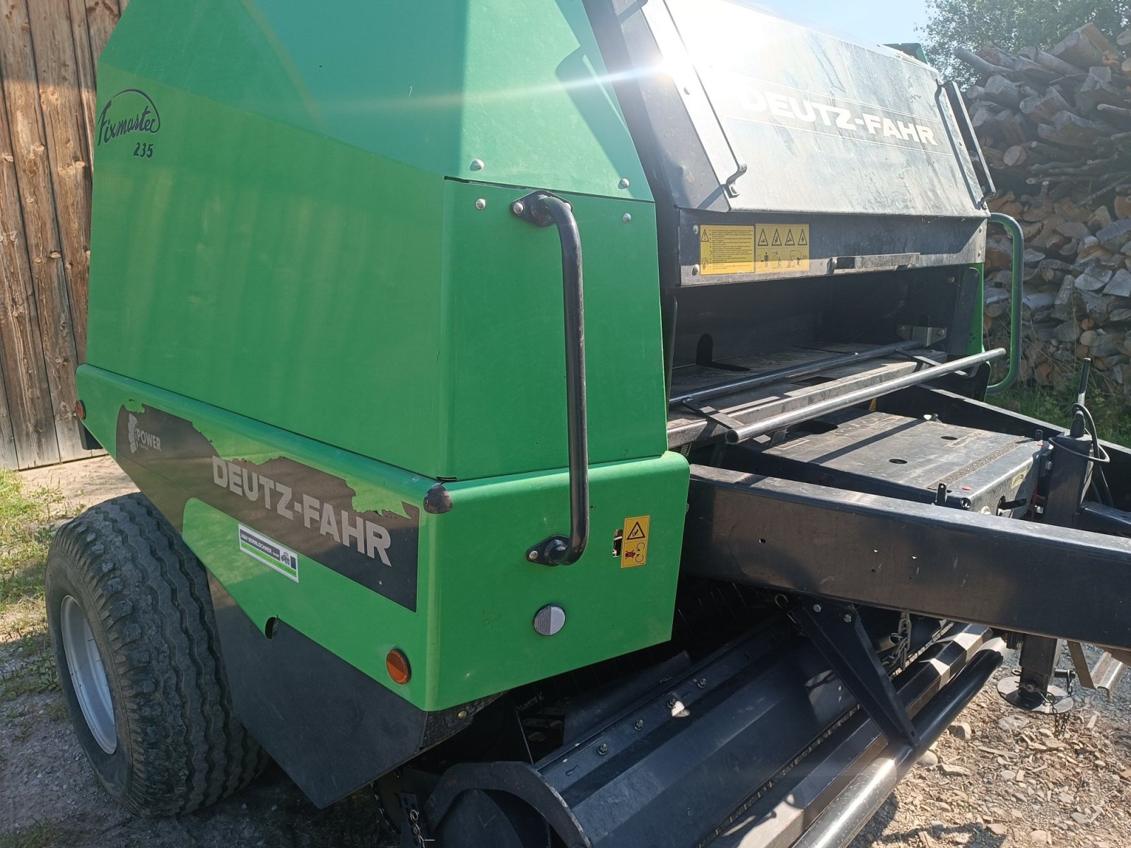 Rundballenpresse Türe ait Deutz-Fahr Fixmaster 235, Gebrauchtmaschine içinde Memmingen  (resim 1)