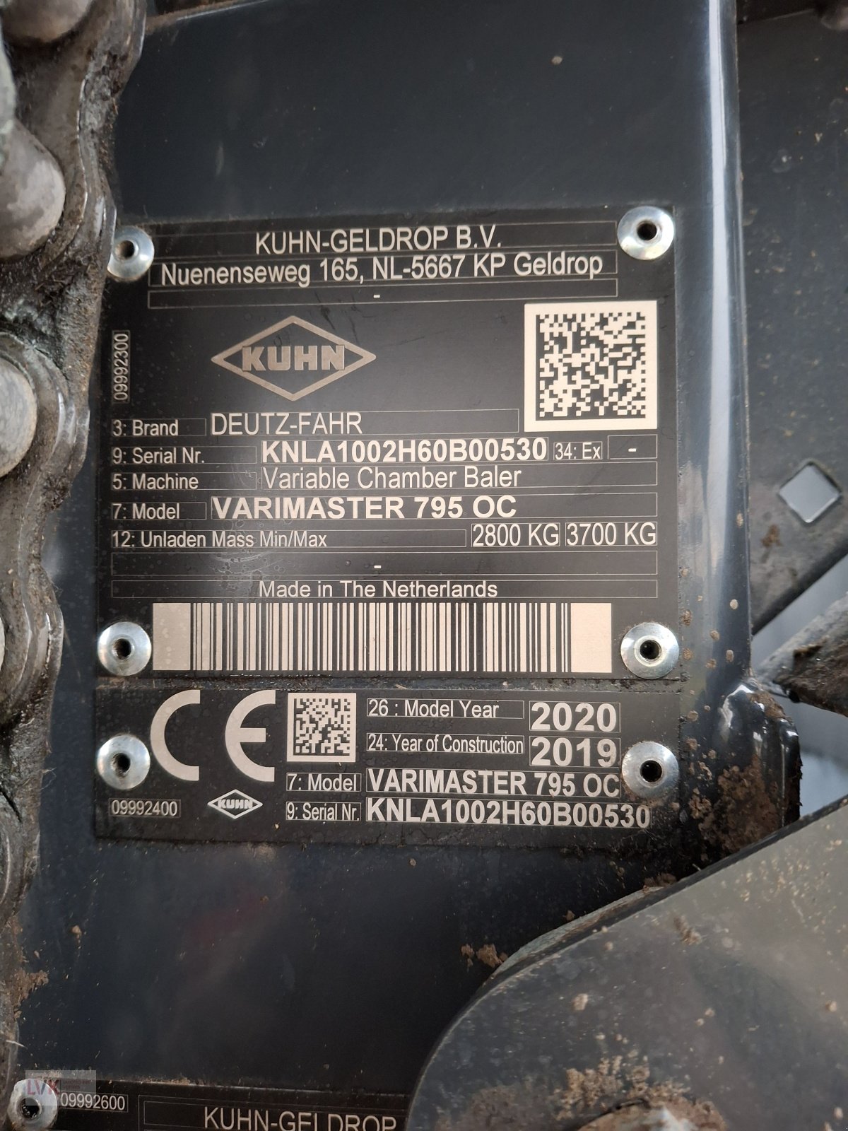 Rundballenpresse Türe ait Deutz-Fahr Varimaster 795 OC, Gebrauchtmaschine içinde Weißenburg (resim 9)