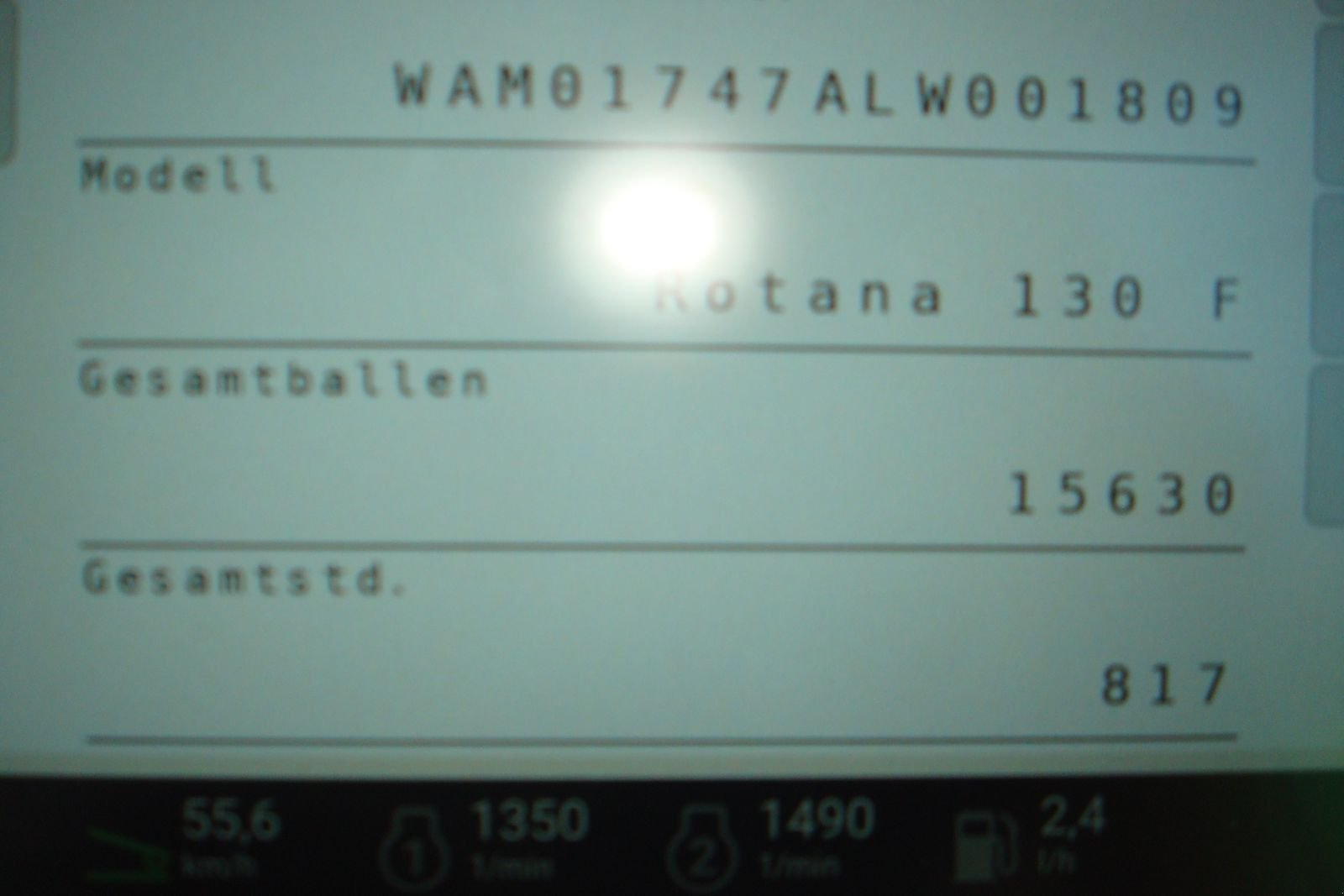 Rundballenpresse типа Fendt Rotana 130 F Xtra, Gebrauchtmaschine в Judenburg (Фотография 3)