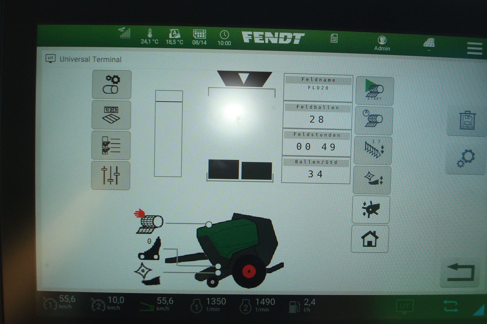 Rundballenpresse типа Fendt Rotana 130 F Xtra, Gebrauchtmaschine в Judenburg (Фотография 2)