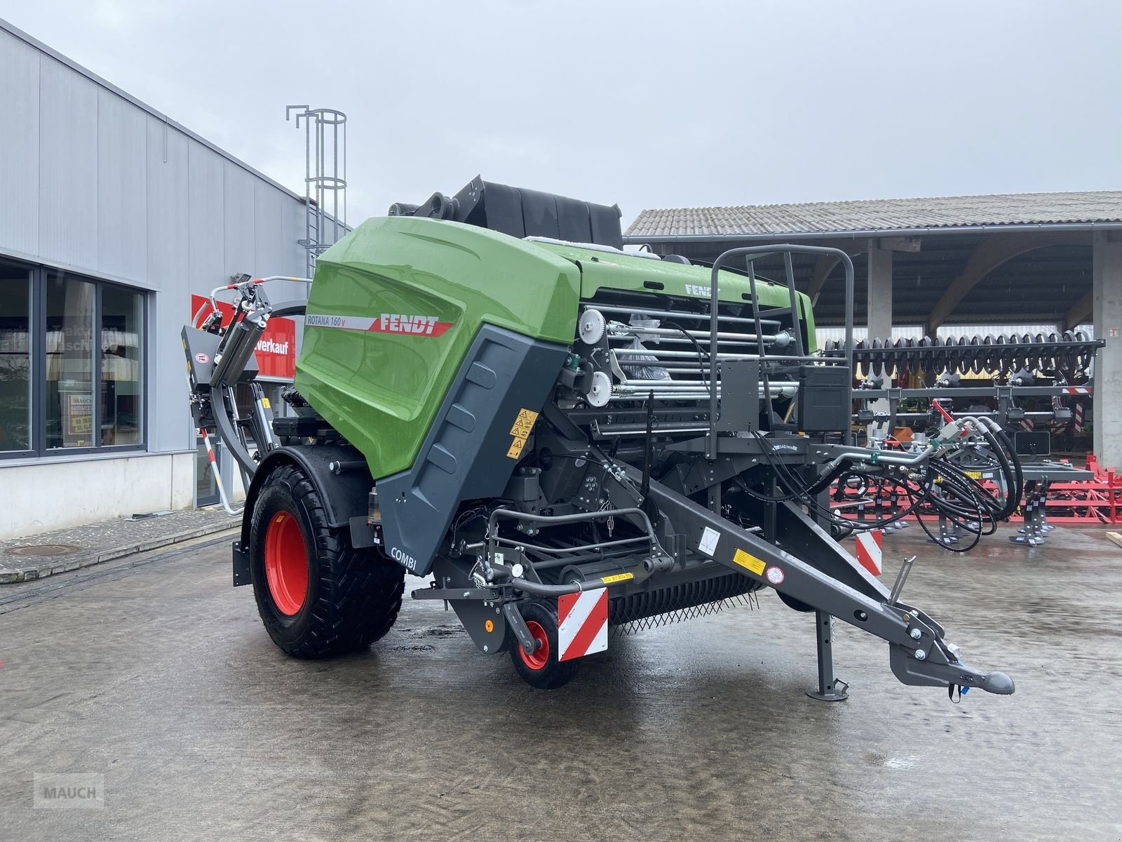 Rundballenpresse tip Fendt Rotana 160 V Combi, Neumaschine in Burgkirchen (Poză 3)