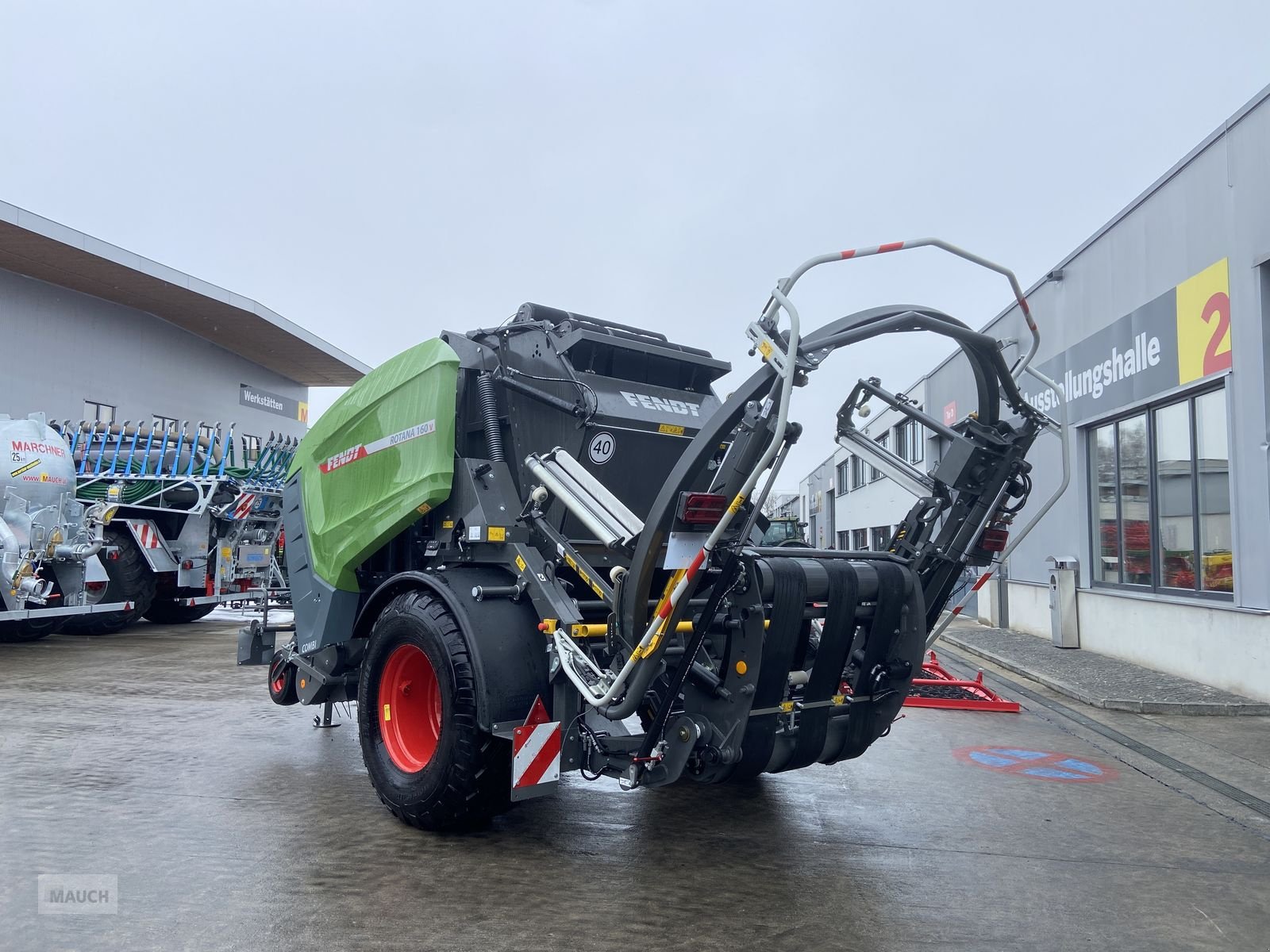 Rundballenpresse tip Fendt Rotana 160 V Combi, Neumaschine in Burgkirchen (Poză 8)