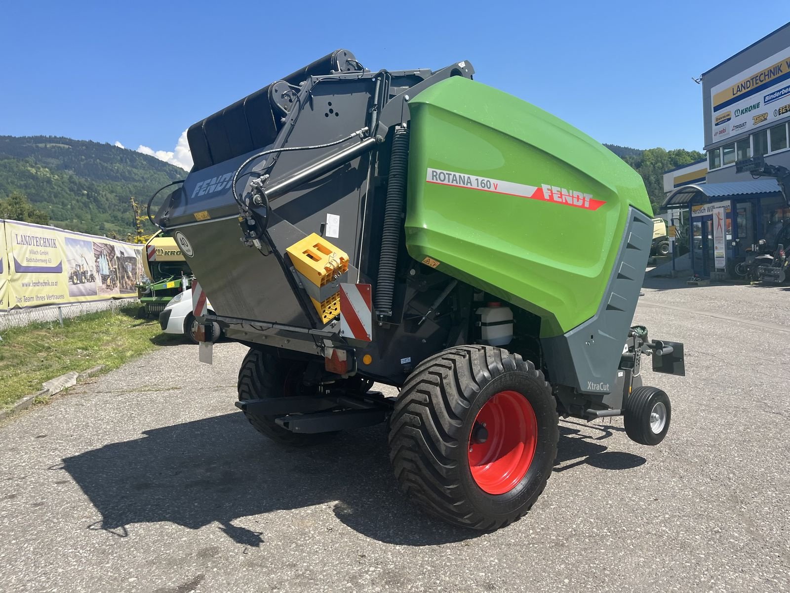 Rundballenpresse van het type Fendt Rotana 160 V Xtra, Gebrauchtmaschine in Villach (Foto 3)