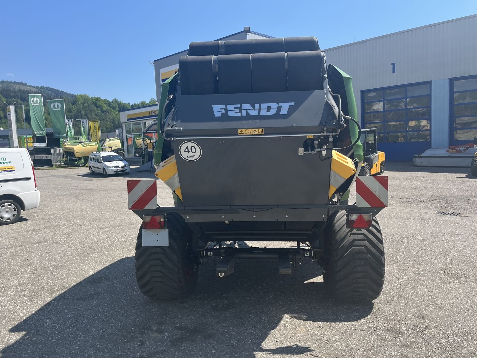 Rundballenpresse van het type Fendt Rotana 160 V Xtra, Gebrauchtmaschine in Villach (Foto 4)