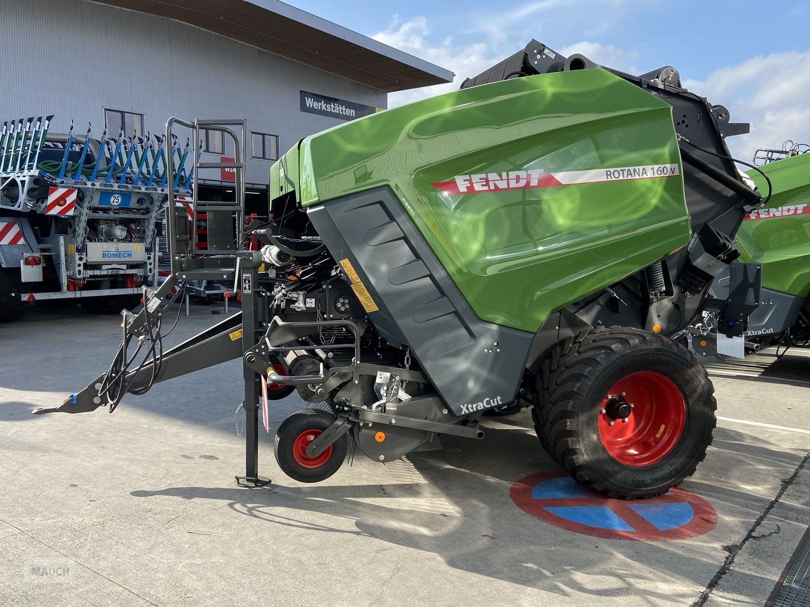 Rundballenpresse des Typs Fendt Rotana 160 V, Neumaschine in Burgkirchen (Bild 5)