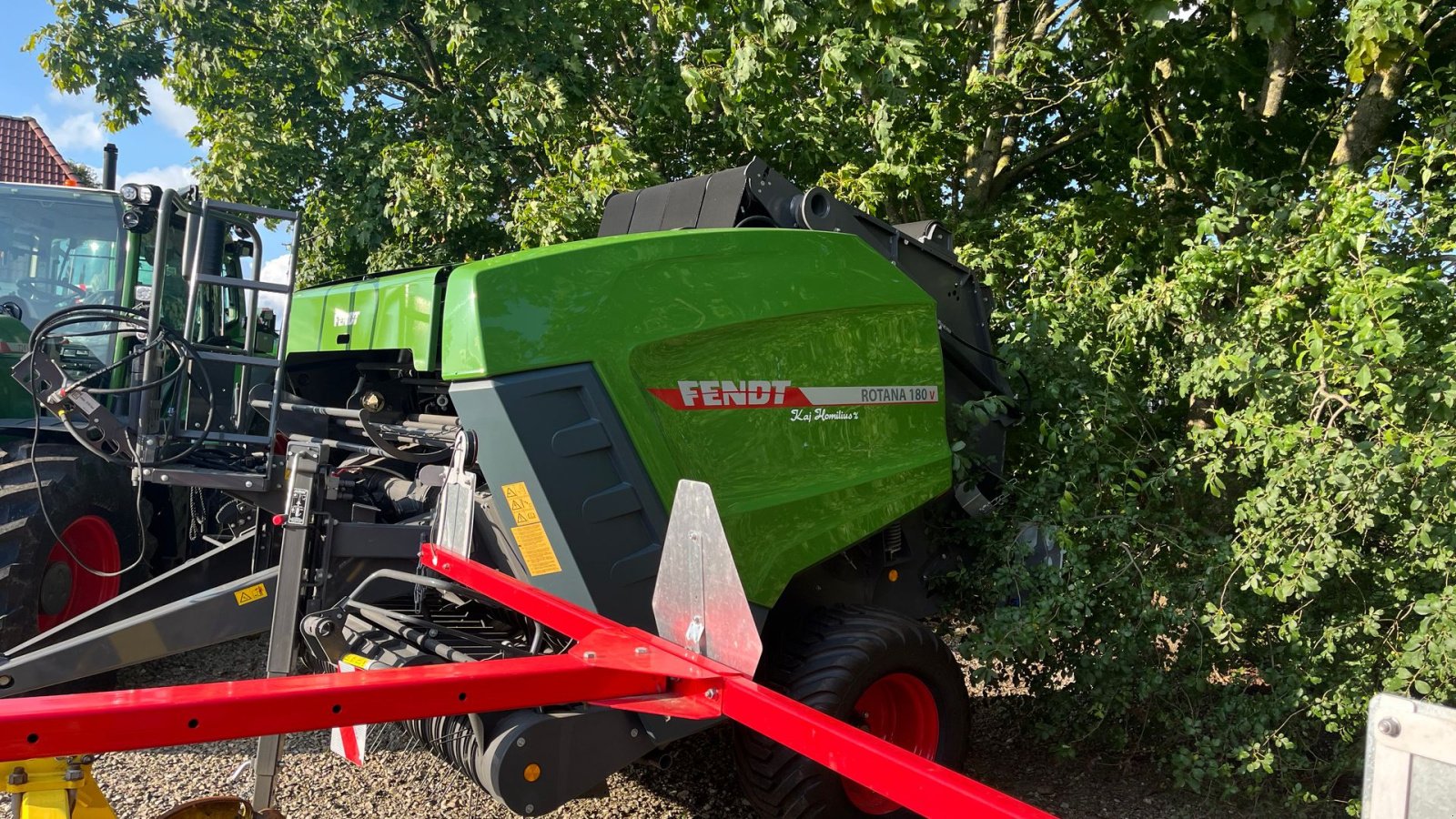 Rundballenpresse des Typs Fendt Rotana 180 V Rundballe presser, Gebrauchtmaschine in Rødekro (Bild 3)