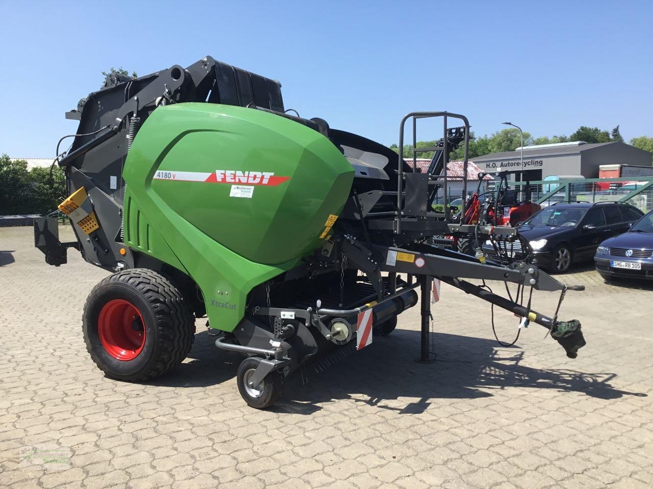 Rundballenpresse типа Fendt Rotana 4180 V Xtra, Gebrauchtmaschine в Hess.Oldendorf (Фотография 1)