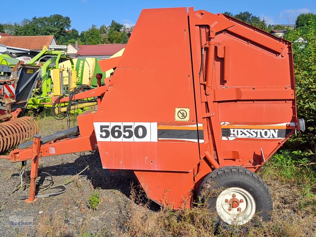 Rundballenpresse des Typs Fiat 5650, Gebrauchtmaschine in Weimar-Niederwalgern (Bild 5)