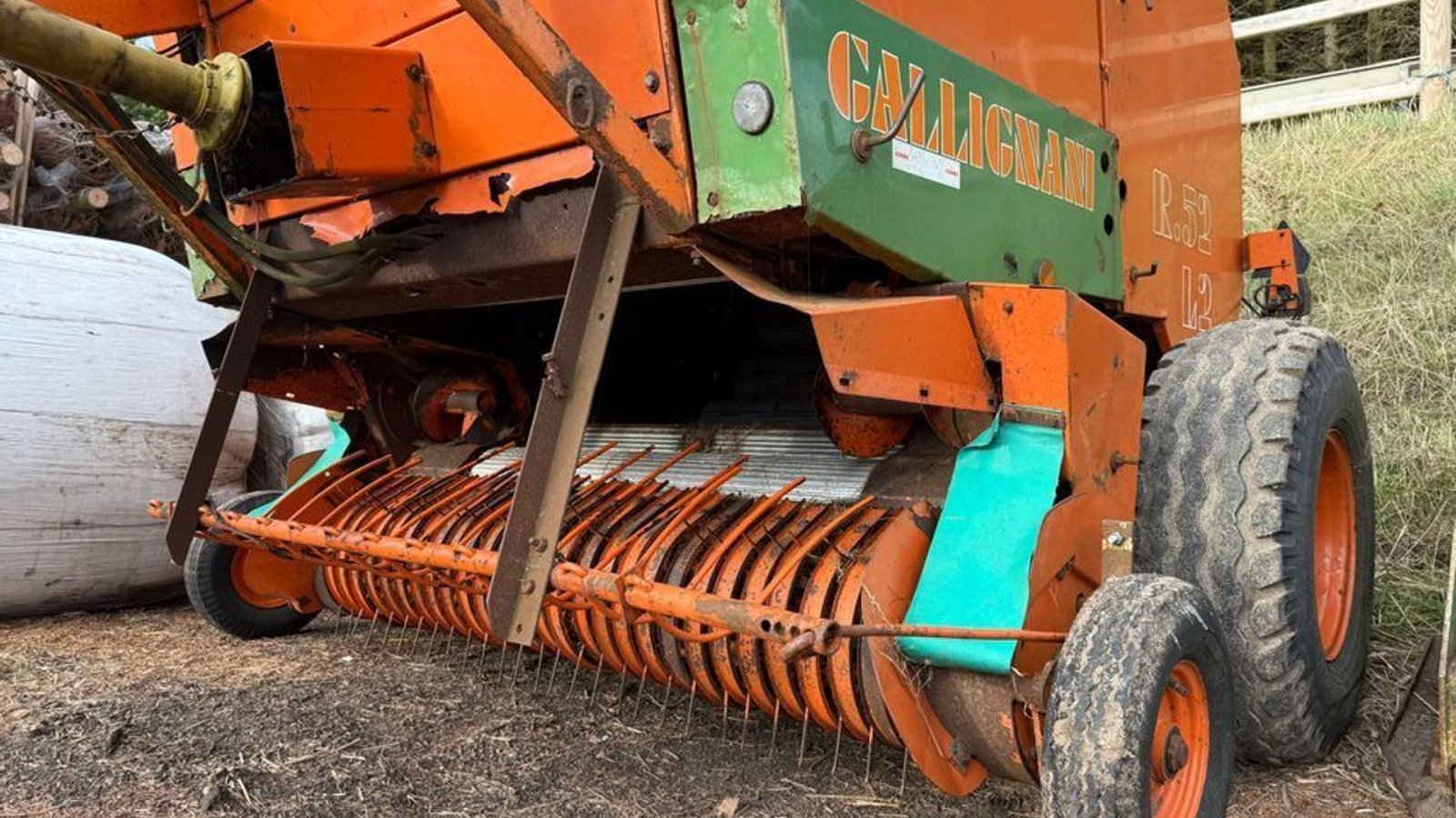 Rundballenpresse des Typs Gallignani R52 L2, Gebrauchtmaschine in Gjerlev J. (Bild 8)