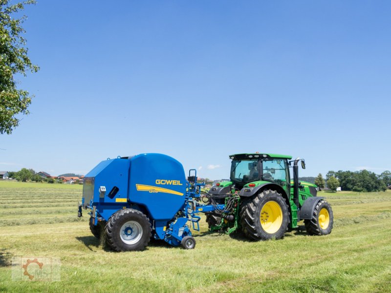 Rundballenpresse of the type Göweil G-1 F125 Festkammerpresse ISOBUS 1,25m Ballendurchmesser, Neumaschine in Tiefenbach (Picture 1)