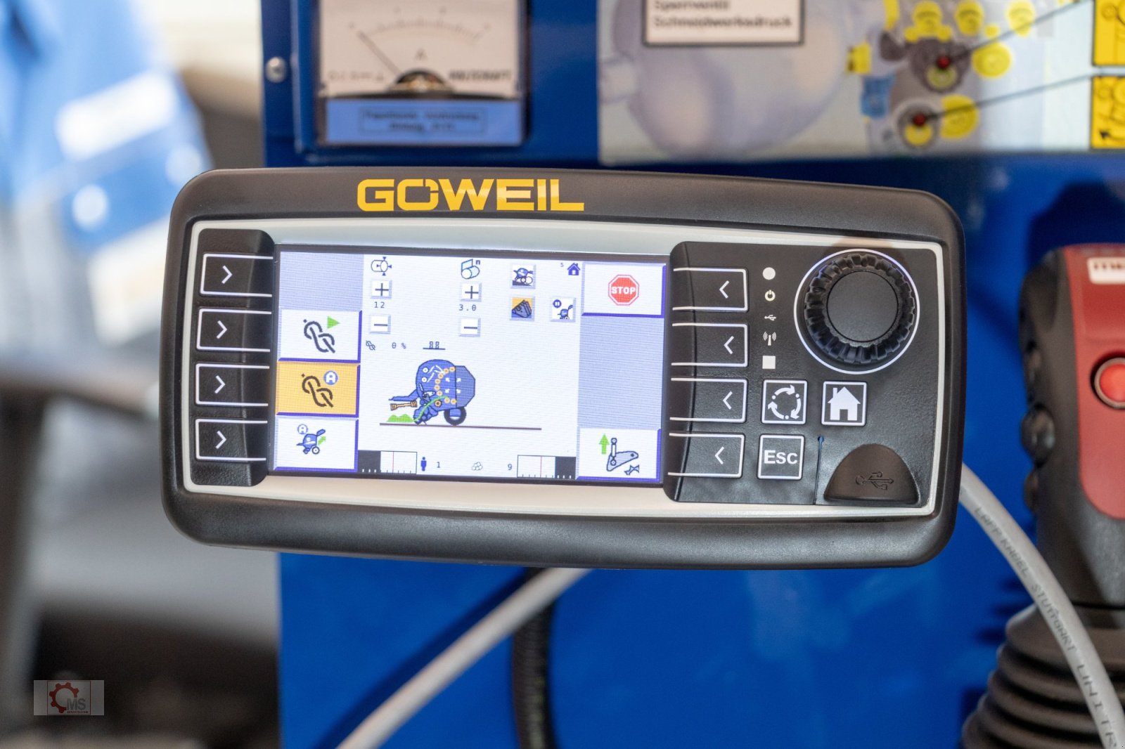 Rundballenpresse des Typs Göweil G-1 F125 Festkammerpresse ISOBUS 1,25m Ballendurchmesser, Neumaschine in Tiefenbach (Bild 5)